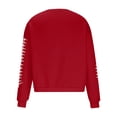 thumbnail image 4 of Sudadera sin capucha para hombre, cuello redondo, sudadera deportiva con estampado de fútbol, jersey de manga larga, blusa de poliéster para hombre, 4 of 4