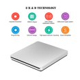 thumbnail image 5 of Usb External Slot Dvd Cd Rw Drive Burner Superdrive For Apple Macbook Pro Imac, 5 of 5