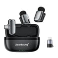 thumbnail image 1 of Micrófono Lavalier inalámbrico ZealSound M6S-US para iPhone, 1 of 9