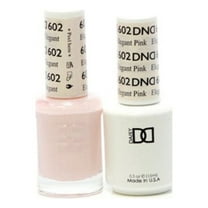 dnd gel polish elegant pink 602