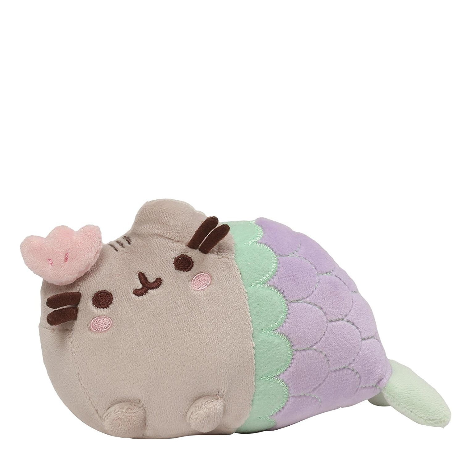 GUND Pusheen The Cat and Stormy as Mermaids Collection of 4 Mini Plush Toys 3-4" 