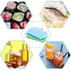 thumbnail image 3 of Bandeja de silicona para cubitos de hielo con tapa, molde hexagonal para cubitos de hielo, gelatina de caramelo, molde de chocolate, molde de cubitos de hielo de silicona, 37 celdas, 2 piezas, 3 of 3