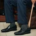 thumbnail image 4 of 2pcs Wooden Shoehorns Convenient Shoehorns Convenient Shoes Lifter Tools, 4 of 8