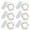 1 Meter 10 Lamps Button Cell with Pink Color, variant on Janrevotw 6 Pack Fairy Lights Battery Operated - Waterproof Mini Firefly Silver Wire String Lights For Bedroom Wedding Mason Jar Craft Shelf Wall Christmas Wreath Party Decoration - 1 Meter 10 Lights