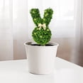 thumbnail image 4 of Riforla Rabbit Shaped Inserts Green Rabbit Shaped Potted Easter Bunny Suitable for Easter Porch Decoration Outdoor/Indoor/Home Decor Green_005, 4 of 7