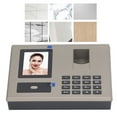 thumbnail image 1 of Employee Attendance Machine Fingerprint Biometric Face Recognition Time Card PIN Punching, 1 of 8