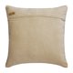 thumbnail image 3 of Funda de cojín decorativa beige de 35 x 35 cm (14 x 14 pulgadas), con bordado de cuentas de seda jacquard para sofá, diseño abstracto de estilo moderno - Cabana Home, 3 of 5