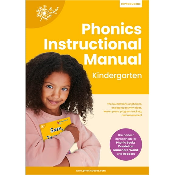 Phonic Books Beginner Decodable: Phonic Books Dandelion Instructional Manual Kindergarten (Paperback)