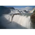 thumbnail image 2 of Grall, Don 24x17 Gold Ornate Wood Framed with Double Matting Museum Art Print Titled - Iceland The Hvita River and Gullfoss waterfall, 2 of 4