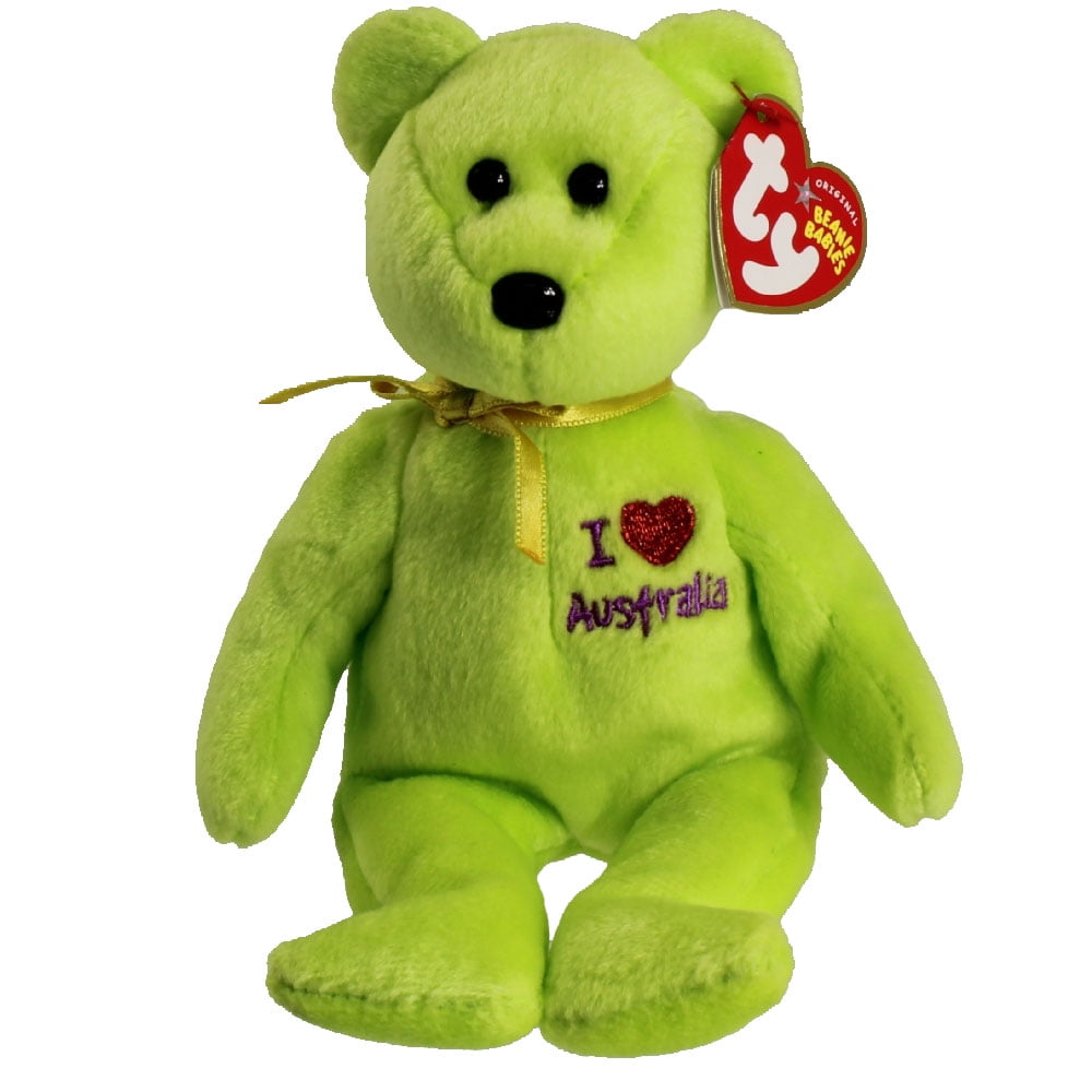 TY Beanie Baby AUSTRALIA the Bear (I Love Australia AsiaPacific