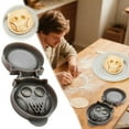 thumbnail image 4 of TIELUTT Classic Mini Hand Pie & Owl Shape for Children Party One Animal Autumn Cottage Pie Pack of 2 Ready Made Pie Crust Notes for Lunch Boxes Mini Men Cookies Bread for Sandwiches Kids Mini Cookie, 4 of 7