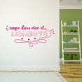 thumbnail image 1 of Spanish Wall Decals for Boys Bedroom - Carpe diem vive el momento Motivational Inspirational Phrase in Spanish Home Wall Sticker - Size: 10 In x 5 In, 1 of 5