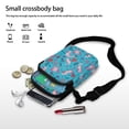 thumbnail image 7 of HELLHERO Salamander Coral Pattern 4.33x1.97x7.09 Women Shoulder Bag Polyester for Unisex, 7 of 7