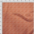 thumbnail image 4 of oneOone Cotton Poplin Orange Fabric Abstract Stripe Sewing Craft Projects Fabric Prints By Yard 56 Inch Wide, 4 of 5