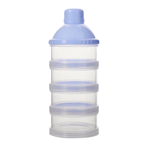 Caja de almacenamiento de bocadillos para bebés Dispensador de fórmula para bebés Caja de fórmula de refrigerios de 4 capas de plástico Caja de viaje Minnieouse BA001285-03