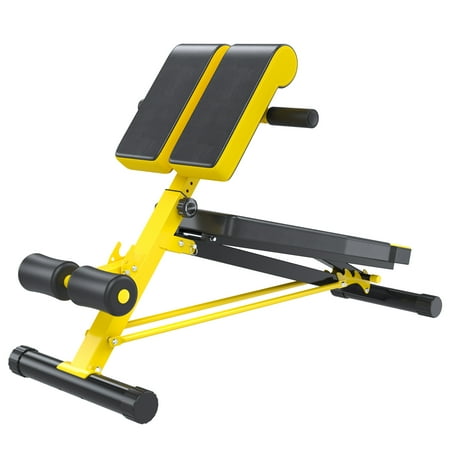 Soozier Upgraded Multi Functional Hyper Extension Bench Dumbbell