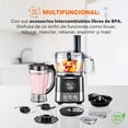 thumbnail image 2 of Hukën x MasterChef | Sistema de Cocina Chef Deluxe | 650W de Potencia | Más de 10 Accesorios para Licuar, Triturar, Rebanar y Más, 2 of 9