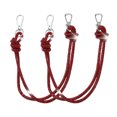 thumbnail image 1 of ZLight 2 Pcs Alliage de Zinc 2 Pcs Sangle en Strass Brillant Poignée Élégante Sacs Courts Sangles Platine Épaule pour Femmes à la Mode Rouge, 1 of 6