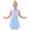 00 # Blue, variant on REORIAFEE Going Home Outfit Baby Girl Baby Girls Children's Dance Clothes Summer Sleeveless Training Clothes Ballet Open One Piece Performance Clothes Rubber Band Skirt Set Black 3-4 Years