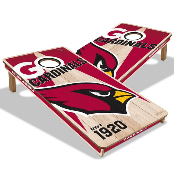 YouTheFan NFL Arizona Cardinals 2' x 4' Cornhole Game No Bags