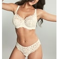 thumbnail image 4 of Panache Allure Stretch Lace Full Cup Underwire Bra (10765),34D,Ivory, 4 of 5