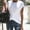 White, variant on Tittly T Shirts for Women Spring Tops for Women Summer Casual Women's Short Sleeved V Neck Shirt Tshirts Shirts Basic Tees Black L