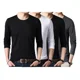 thumbnail image 3 of Camiseta Hombre Manga Larga Cuello Redondo Premium 4pcs, 3 of 6