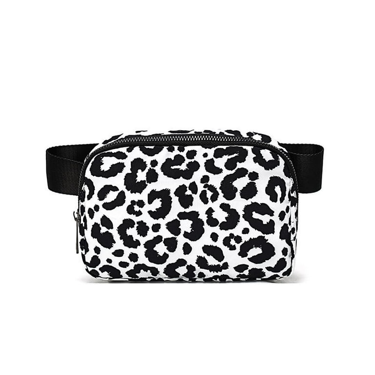 Black leopard top print 'free runs