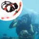 thumbnail image 3 of Conjunto de máscara de esnórquel seco Equipo de esnórquel - Conjunto de rojo Sunnimix Equipo de snorkel seco, 3 of 8