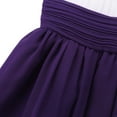 thumbnail image 5 of YiZYiF Kids Girls Pleated Flower Girls Dress Chiffon Sleeveless Birthday Party Dress, 5 of 7