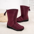 thumbnail image 2 of Ablanczoom Snow Boots for Womens: Warm Fur No-slip Winter Woman Ankle Booties, 2 of 6