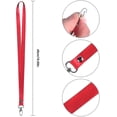 thumbnail image 2 of 18 Pcs Mixed Colours Neck Lanyard, Lanyard Neck Strap And Strong Clip, Bulk Badge Lanyards, 2 of 4