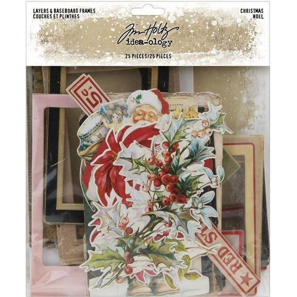 Tim Holtz Ideaology Christmas Layers/BaseboardFrm