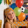 thumbnail image 7 of Kdkad Football Headband for Women & Men, Non Slip Stretchy Nylon Sports Hairband 8.6×3.1 Inch, Soccer Headband for Game Day Outfits, Running, Workout, 13 Team Colors Available, 7 of 7
