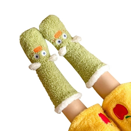 

Yinguo Winter Fashion Bedroom For Women Wearing Plush Carpet Socks Plush Thickened Sleep Snow Socks