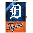 thumbnail image 3 of MLB Detroit Tigers - Logo 18 Wall Poster with Push Pins, 22.375" x 34", 3 of 3