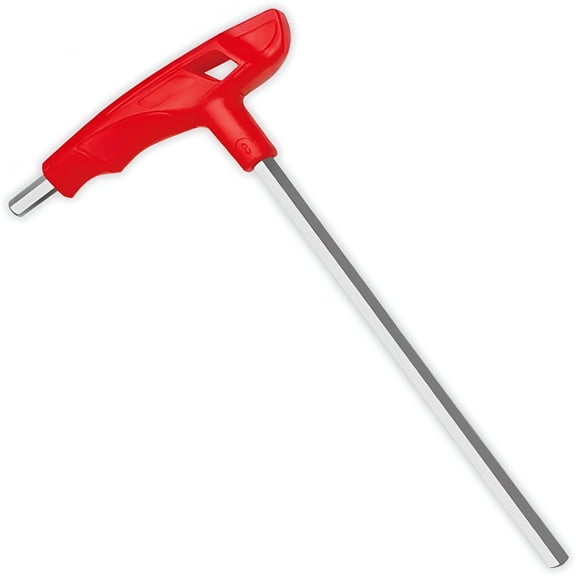 EXLEAF 5Mm T-Handle Allen Wrench Set Metric,Cr-V Heavy Duty Hex Key Set with Long Arm