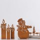 thumbnail image 2 of Cupcake Ornament Party Garden Supplies Doll House Miniature Snowman Cake Decorations, 2 of 4