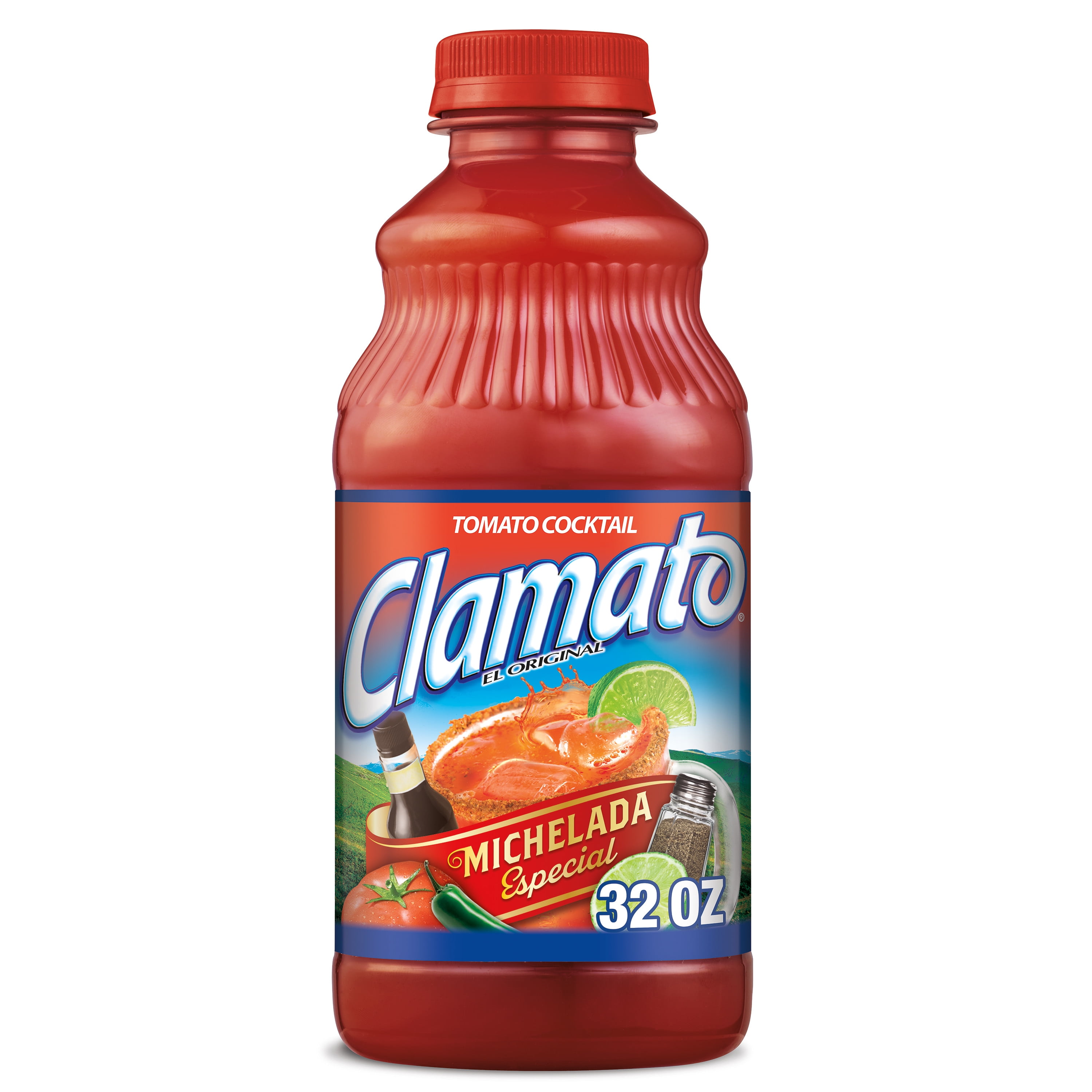 Clamato Michelada Especial, 32 fl oz bottle