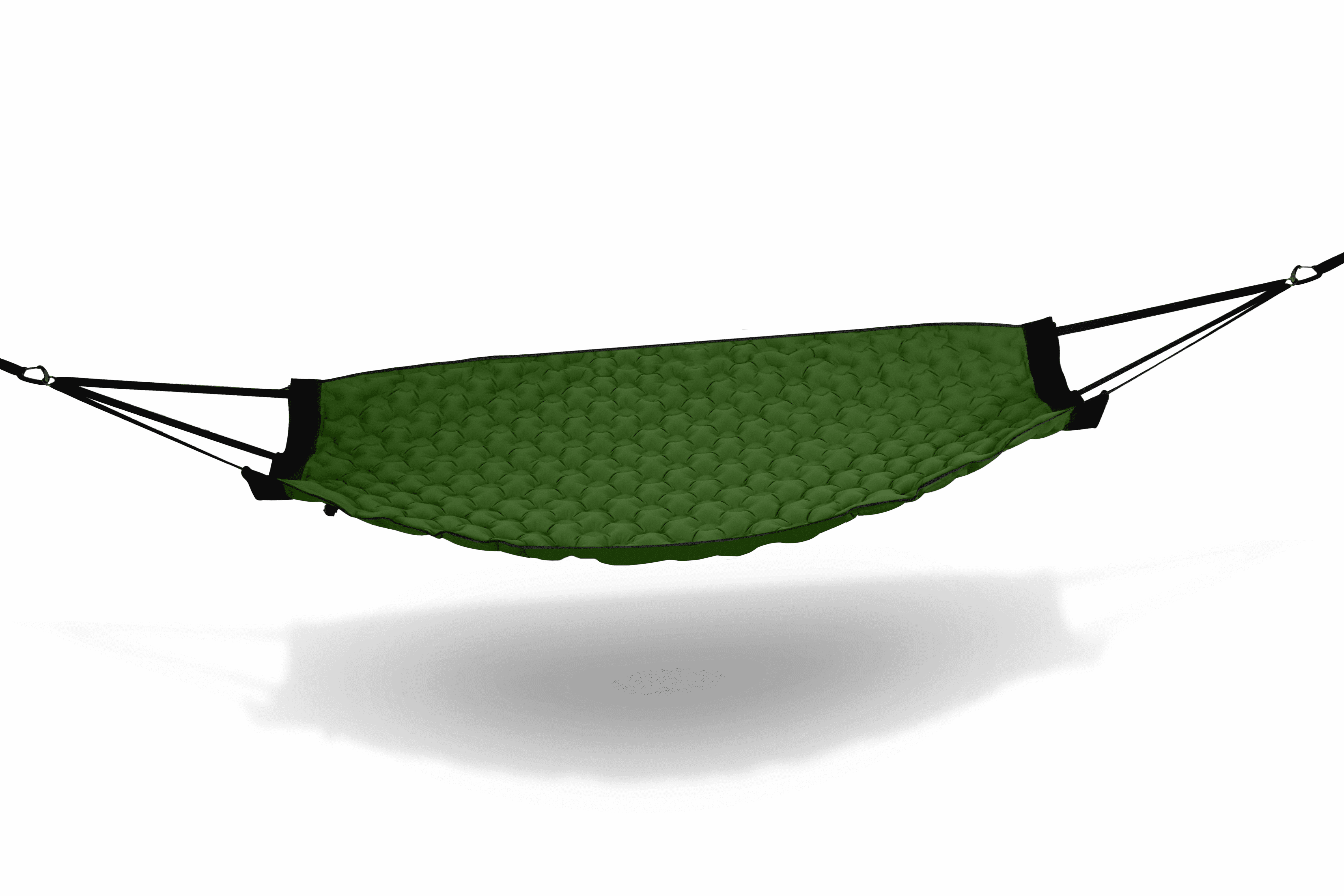 Hammaka Hammock Hitch Stand with Pammock, 2-in-1 Sleeping Pad Camping Hammock (Green Pammock)
