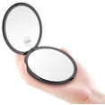 thumbnail image 4 of mpowtech Compact Magnifying Mirror for Purse - 1x/10x Magnification Travel Makeup Mirror 4 inch Pocket Mirror Double-Sided Cosmetic Mirror Portable Hand Mirror Small Compact Mirror for Gift, 4 of 4