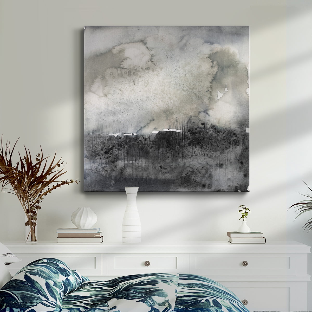 Wexford Home Salted Horizon II-Premium Gallery Wrapped Canvas, 32" x 32" - Ready to Hang