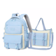 thumbnail image 1 of Mochila Escolar Viaje Bolsa Impermeable Mochilas Reforzada 2 En 1 AZUL CIELO, 1 of 5