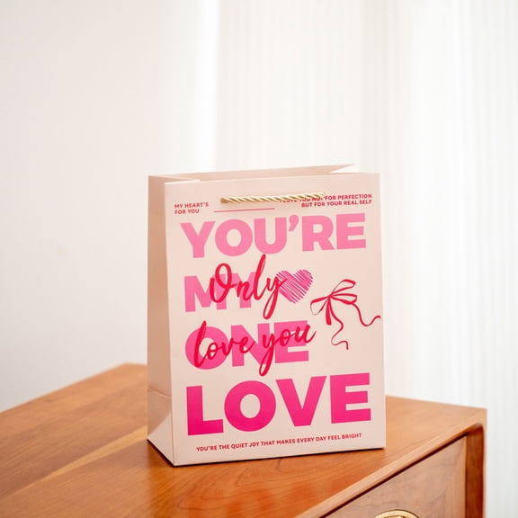 YIKA Valentine's Day Decor Party Supplies Romantic Gift Bags For Couples To Exchange Gifts And Tote Bags Valentines Day Gifts