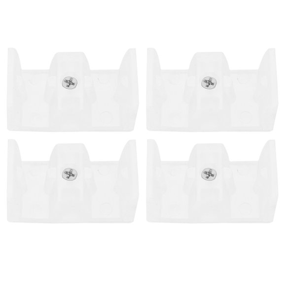 HAKIDZEL Sliding Shower Door Guide Shower Door Bumpers Silicone 4Pcs