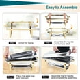 thumbnail image 3 of GloryStar Stainless Steel Hot Pot Buffet Server with Lid, Thickened Square Induction Cooker Pot, Food Heater for Home or Buffet Use, 3 of 8