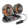 thumbnail image 2 of Ventilador de coche eléctrico Macarena de doble cabeza 24V, 2 of 8