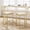Gold, variant on Set of 2 Counter Height Bar Stools with Curved Back & Metal Frame – Upholstered Armless Pub Chairs for Kitchen Island, Dining Room, Home Bar,Dark Gray