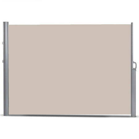 Gymax 118 5 X 71 Patio Retractable Folding Side Awning Screen Gymax 118 5 X 71 Patio Retractable
