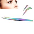thumbnail image 4 of Stainless Steel Eyelash Tweezers, Lash Tweezers Convenient Practical Fine Nib  For Grafting/manicure, 4 of 8